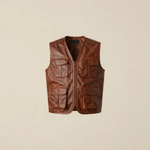Espresso Utility Vest