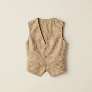 Sandstone Suede Vest